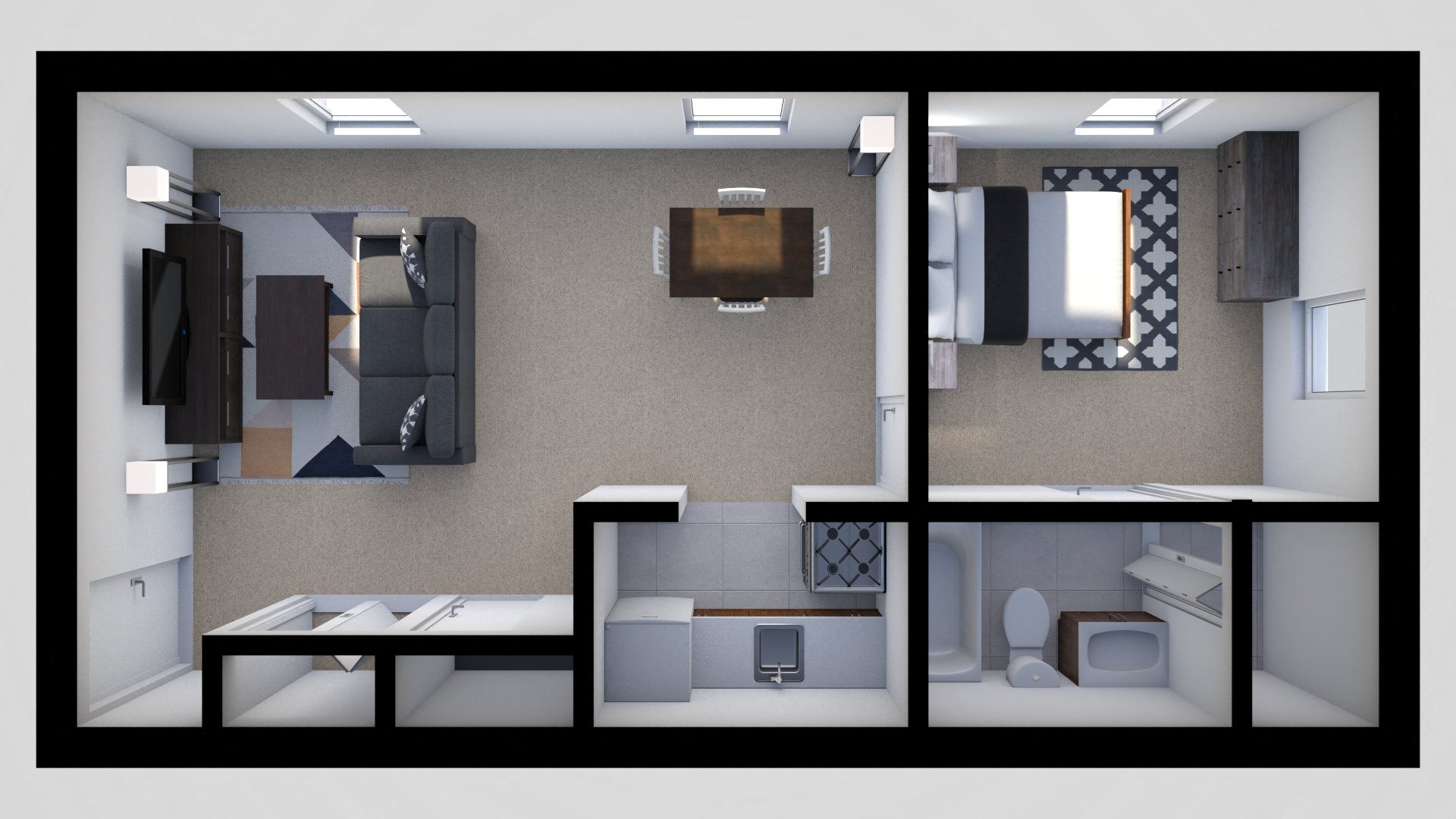 One bedroom junior at Wellington Gate Apartments, Maryland, 21234